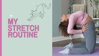 My Figure Skating Stretch Routine | Pre & Post Skating