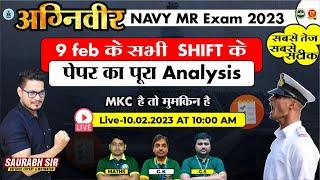 Agniveer Navy MR Video Solution (9th Feb 23) | Indian Navy MR Video Solution by MKC