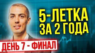 [онлайн-тренинг] "5 летка за 2 года" - День 7 - Финал! - Экстремальный тайм менеджмент