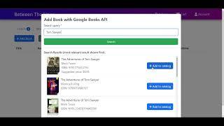 Google Books API Integration Demonstration