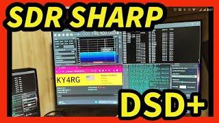 COMO INSTALAR SDRSHARP CON DSD PLUS FACILMENTE [RADIOAFICION] EXPRIME TU RTL-SDR (ESPAÑOL)