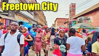 CHRISTMAS IN FREETOWN CITY 2024 -  Abacha VLog - Explore With Triple-A