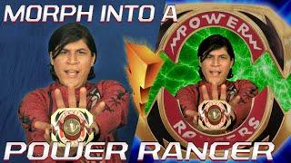 I Will Morph You Into a Power Ranger! Here's how.