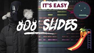 DRILL 808 PATTERNS MADE EASY (UK Drill Tutorial Fl Studio)