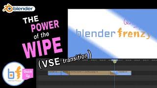 Wipe Transition in Blender's Video Sequence Editor (VSE)