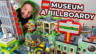 LEGO MĚSTO #35 - MUSEUM A PRONÁJEM BILLBOARDŮ VE MĚSTĚ...?!