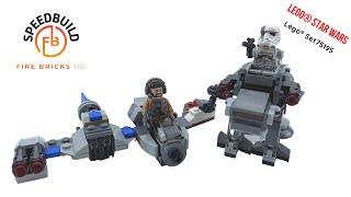 LEGO® Star Wars Ski Speeder vs First Order Walker Microfighters 75195