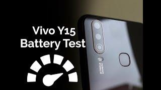 Vivo Y15 Battery Charging and Drain Test