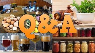 Live Q&A #14 Ask Me about Gardening, Homesteading, Business, Growing & Preserving Food, Chickens etc