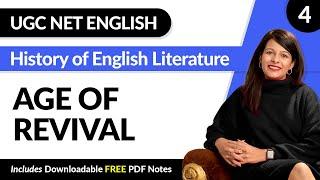 UGC NET English June 2025 | Age of Revival | History of English Literature