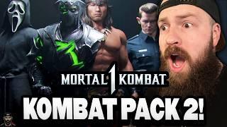 We're Getting GHOSTFACE, CONAN, T-1000, & MORE!? Kombat Pack 2 [REACTION] | Mortal Kombat 1