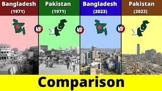 Bangladesh 1971 vs Pakistan 1971 vs Bangladesh 2023 vs Pakistan 2023 | Comparison | Data Duck 2.o