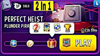 plunder parties perfect heist solo challenge | 2 In 1| match masters | plunder parties solo today