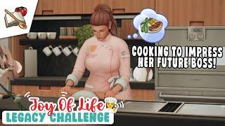 Cooking to Impress! My Sim's BIG Job Interview in The Sims 4 ‍