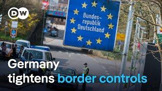 German government extends border controls to curb irregular migration | DW News