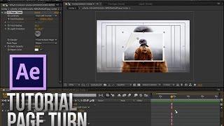 Tutorial After Effect simple Page Turn