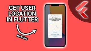 Flutter Tutorial - Get A User's Location In Your Flutter App (location) #Flutter #AppDevelopment