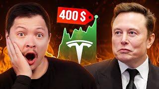 $TSLA прошла отметку $400, к чему готовимся по бумаге?