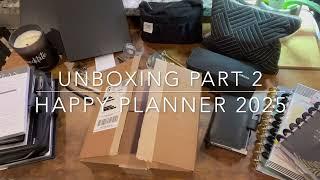 HAPPY PLANNER 2025 UNBOXING   HD 1080p