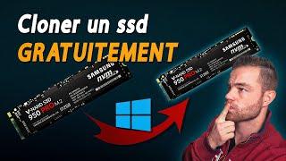 Transférer Windows et cloner un ssd gratuitement !!