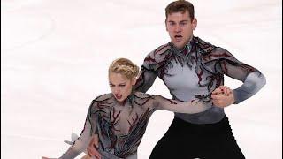 2022 Skate America Pairs SP Alexa Knierim/Brandon Frazier USA