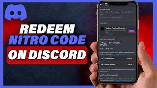 How To Redeem Discord Nitro Code (2024)
