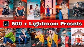 500 + Lightroom Mobile Free Presets || Best Lightroom Xmp Presets Download