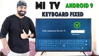 MI TV 4A 43" Keyboard Problem Fixed After Android 9 Update (English)