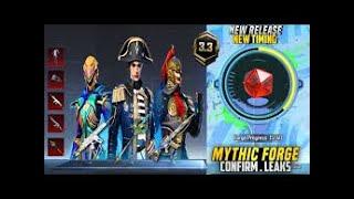 Next Mythic Forge Leaks | Next Mythic Outfits Release] Date | PUBGM