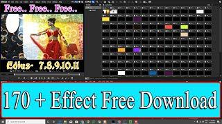 Edius Transition Effects II Edius Color Effects II Edius Track Matte Effects Free Download 2024 II