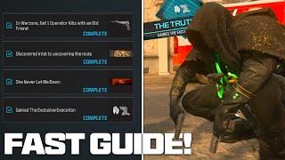 How To Complete ALL Black Ops 6 Warzone Easter Egg Challenges (FREE You Cant Kill Me Finishing Move)