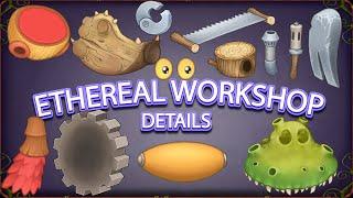 All Monster Ethereal Workshop Wave 3 Details Construction | MSM ANIMATION | My Singing Monsters