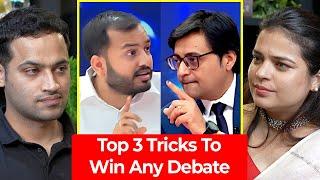 How To Dominate Any Debate? - Top 3 Tricks To Win Any Debate | Saloni Khanna | Raj Shamani Clips