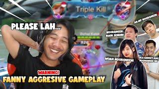 Gara-Gara Ingyin Semua Jadi Manggil Gw NOOBQUEEN!! Please LAH WKKW - MOBILE LEGEND