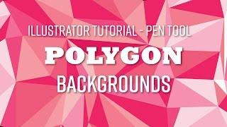 How to create a Polygon background in Illustrator