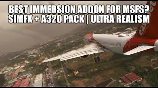 The Best Immersion Add-on For MSFS 2020? | SimFX & A320 Pack from //42