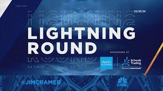 Lightning Round: Ring the register on Celestica, says Jim Cramer