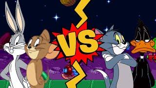 M.U.G.E.N Battles | Bugs Bunny/Jerry Mouse vs Tom Cat/Daffy Duck