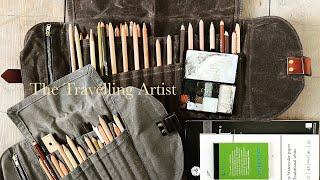 ART TRAVEL KIT: How & What I Pack For Two Weeks Away  Sendak Artist Rolls