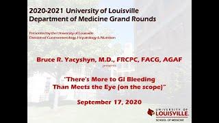 UofL Medicine Grand Rounds: Dr. Bruce Yacyshyn