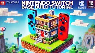 Ultimate Minecraft Base Build on Nintendo Switch: Step-by-Step Guide!