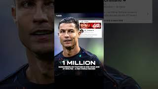 Cristiano Ronaldo Breaks YouTube Subscribers Record #urcristiano #sportsnews