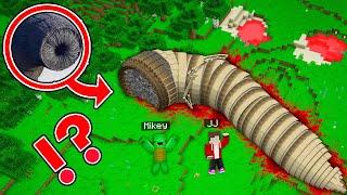 MAIZEN : JJ and Mikey Investigate Longest Sandstorm Worm Story - Minecraft Animation JJ & Mikey