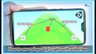 player move left or right in unity 3d