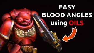 Quick & Easy Blood Angels: Oil Painting Red Armor and TMM for Tabletop Perfection