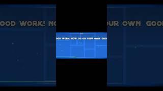 Wave tutorial Geometry Dash