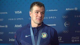 Paris Olympics | Nic Fink on winning silver for Team USA in Men's 100m Breaststroke