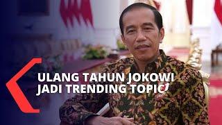 Wih! Ulang Tahun Jokowi #HBD59Jokowi Trending di Twitter