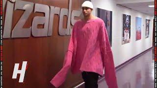 Kyle Kuzma Roasted Over Massive Pink Sweater by Hornets Announcers