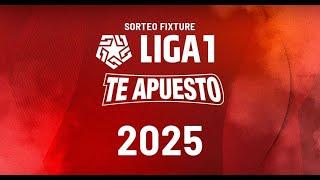 SORTEO EN VIVO FIXTURE LIGA1 TE APUESTO 2025